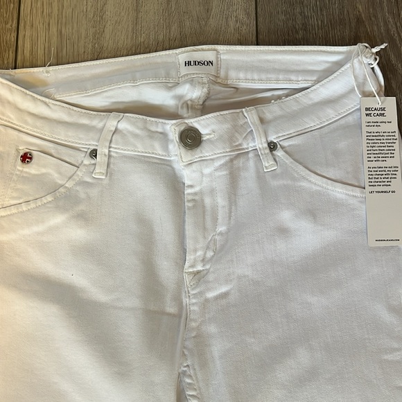 Hudson Bacara Crop Straight Cuffed Jean - Picture 2 of 8